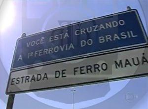 Jornal Nacional: abandono da Estrada de Ferro Mauá