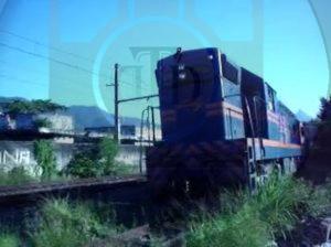 Trem a caminho de Praia Formosa