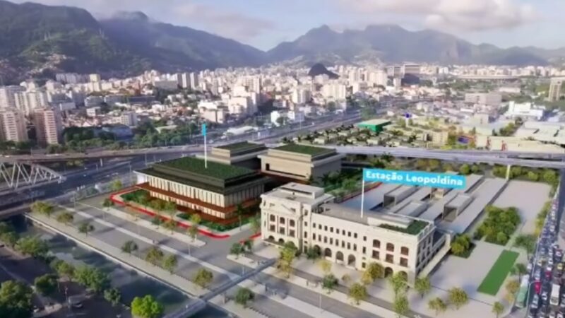 Vídeo da prefeitura do Rio de Janeiro sobre a estação Barão de Mauá/Leopoldina