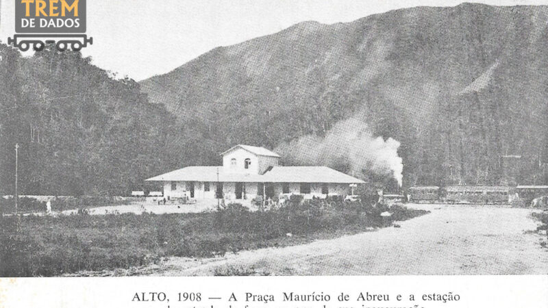 Inauguração da estação Alto de Teresópolis (1908)