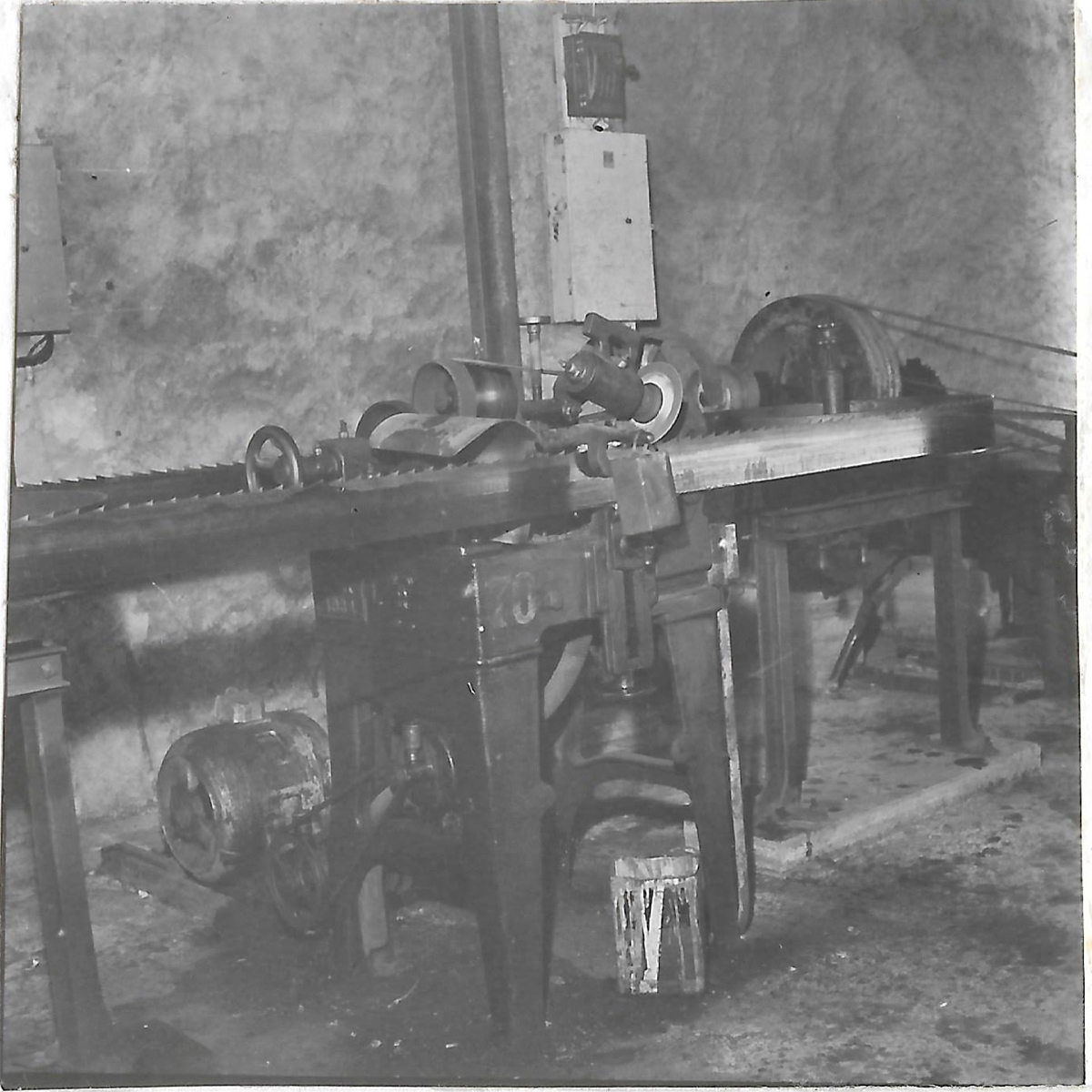 Usina de dormentes na Fazenda União