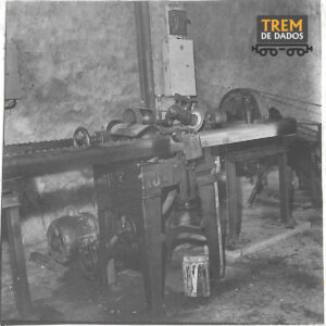 Usina de dormentes na Fazenda União