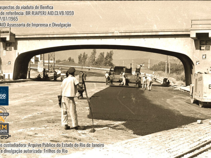 Aspectos do viaduto de Benfica (1965)