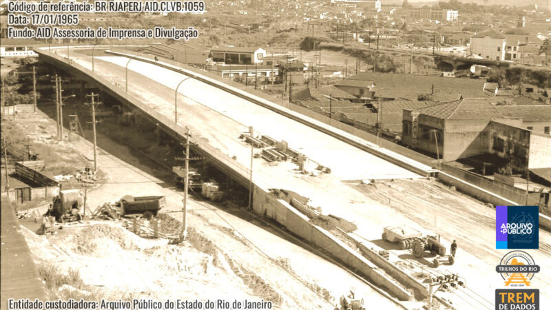 Aspectos do viaduto de Benfica (1965)