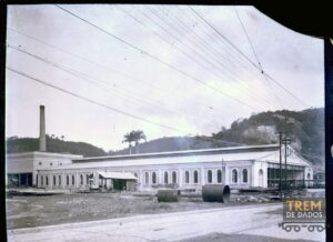 Usina e oficinas de Bondes da Cia. Cantareira Viação Fluminense