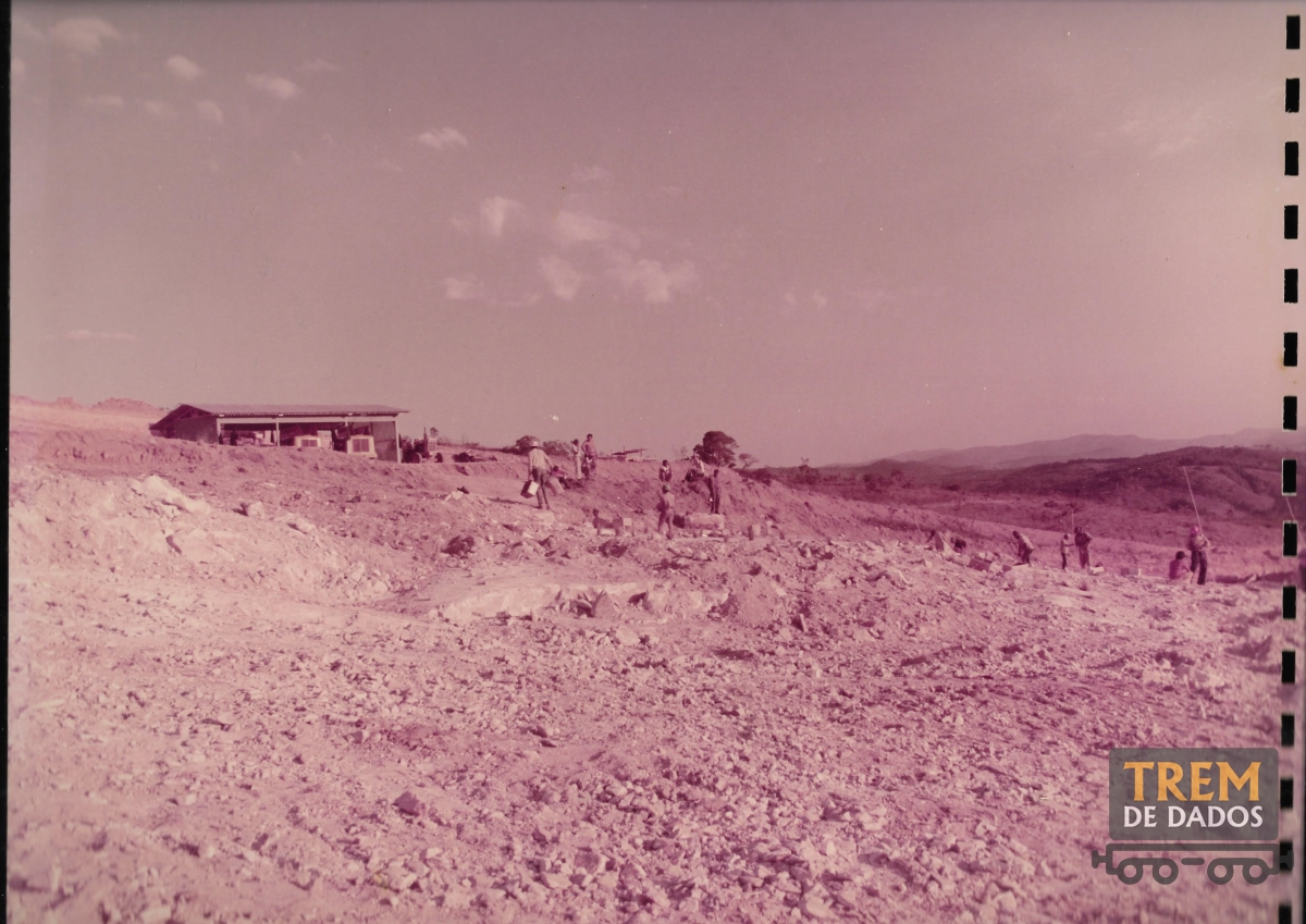 Obras da Ferrovia do Aço