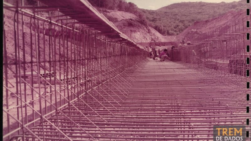 Obras da Ferrovia do Aço