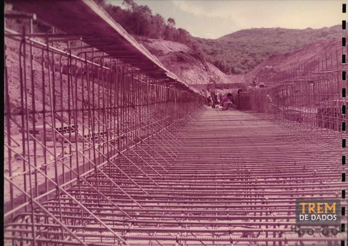 Obras da Ferrovia do Aço