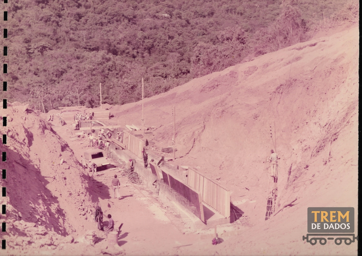 Obras da Ferrovia do Aço