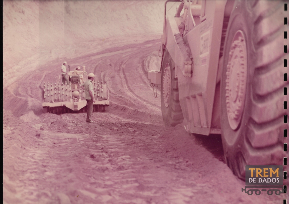 Obras da Ferrovia do Aço