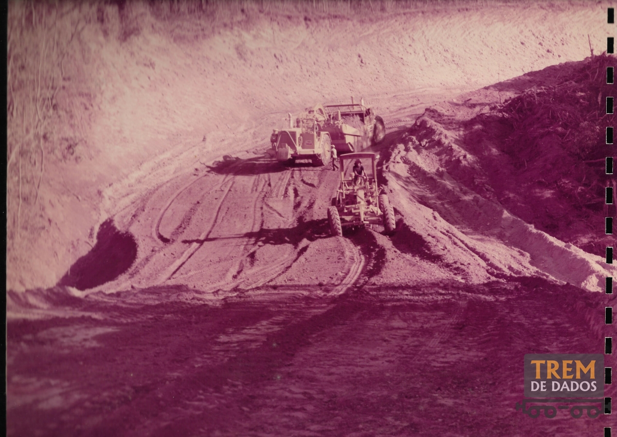 Obras da Ferrovia do Aço