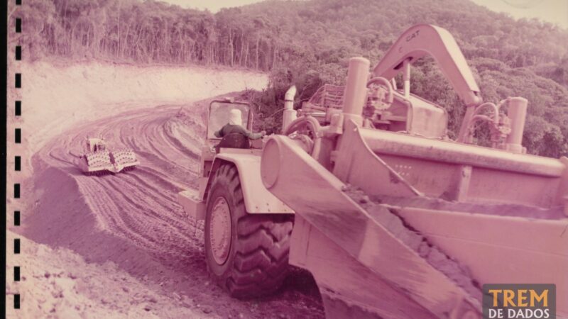 Obras da Ferrovia do Aço