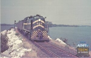 Alco RS-3 cruzando o Lake Champlain 🇺🇸