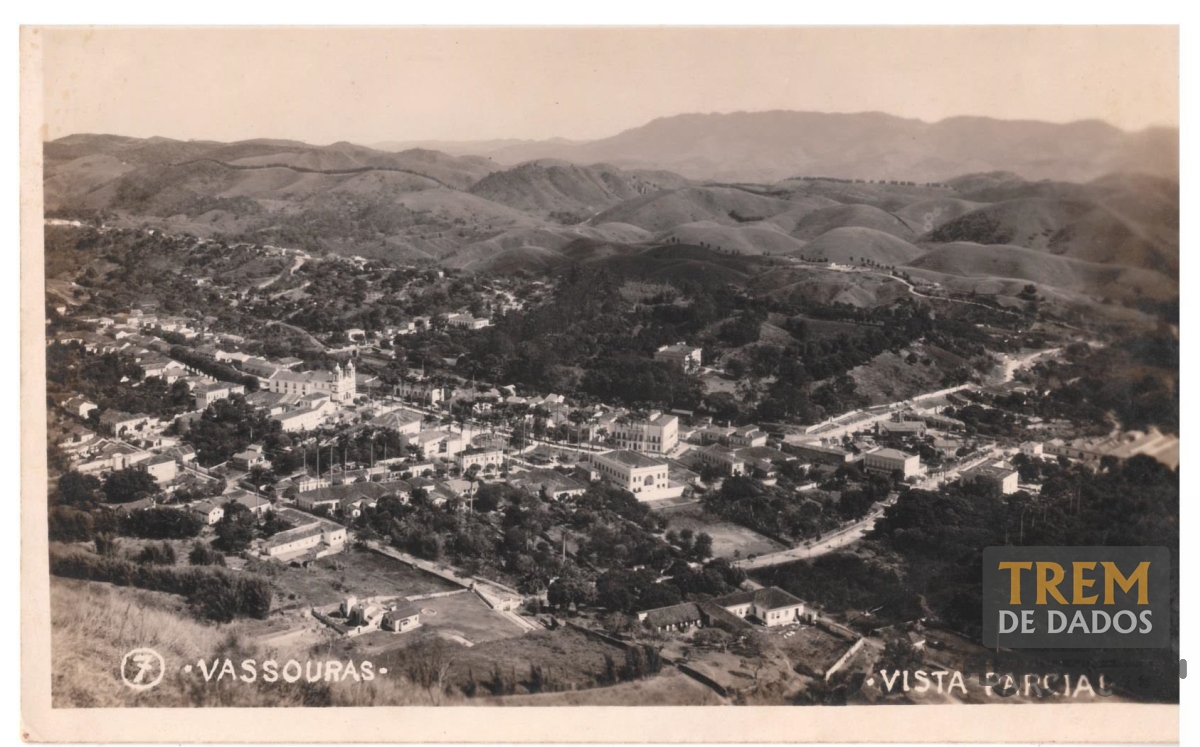 Vista aérea de Vassouras