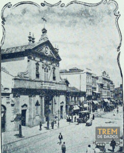 Igreja de Santa Cruz dos Militares e Bonde