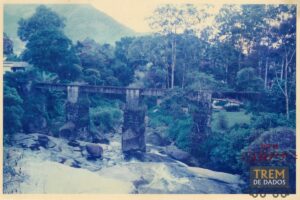 Ponte ferroviária sobre o Rio Paquequer em Teresópolis – RJ