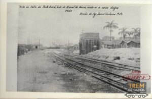 Vista do pátio do Posto Arará (1943)