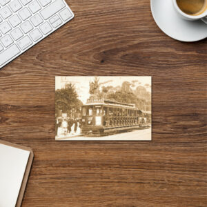 Cartão Postal - Bonde Águas Férreas