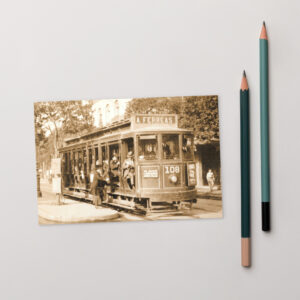 Cartão Postal - Bonde Águas Férreas (2)