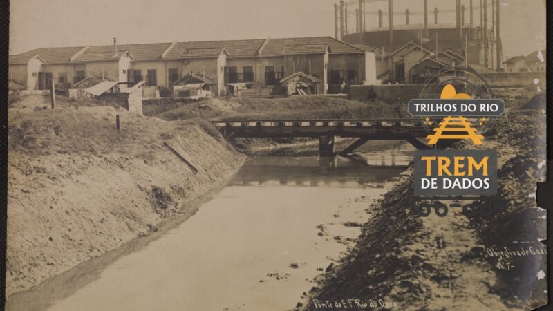 Ponte da Estrada de Ferro Rio d’Ouro (1900~1920)