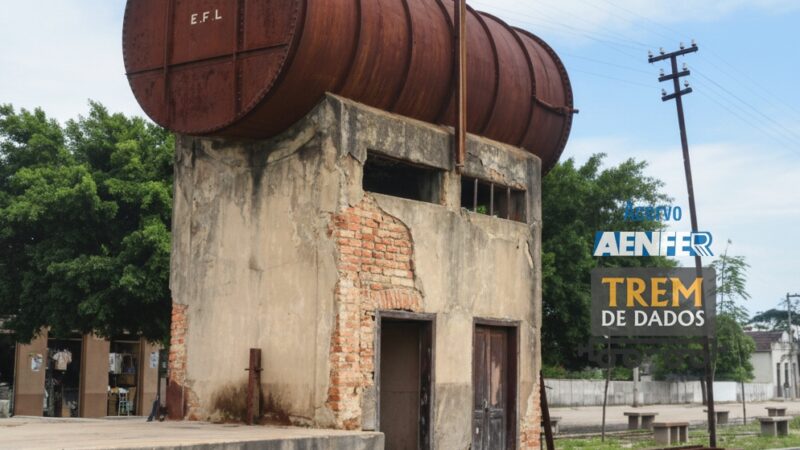 Caixa d’água da Estrada de Ferro Maricá (1961)