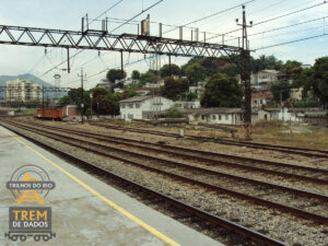 Pátio da estação Engenho Novo, Rio de Janeiro – RJ