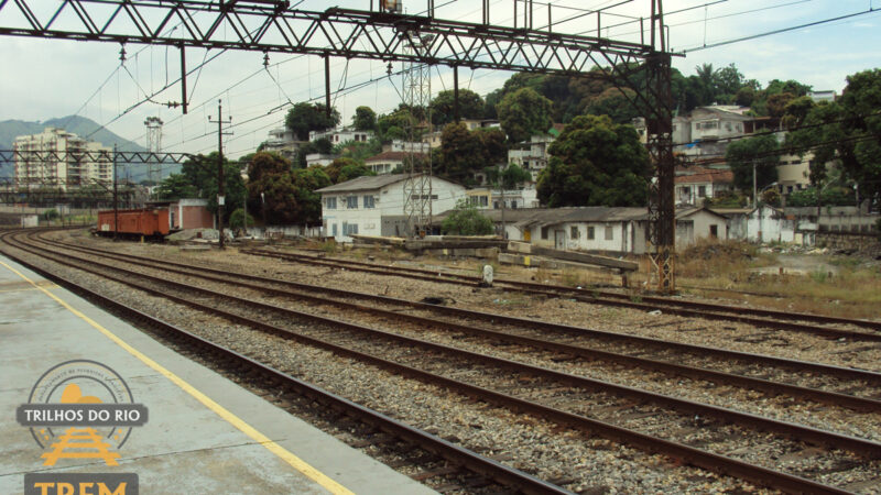 Pátio da estação Engenho Novo, Rio de Janeiro – RJ