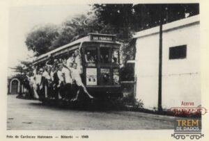 Bonde São Francisco, em Niterói (1948)