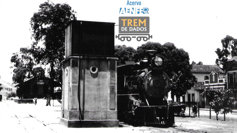 Pátio da estação Sertão (Conrado) em Miguel Pereira – RJ