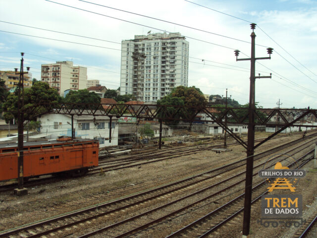 Pátio da estação Engenho Novo, Rio de Janeiro – RJ