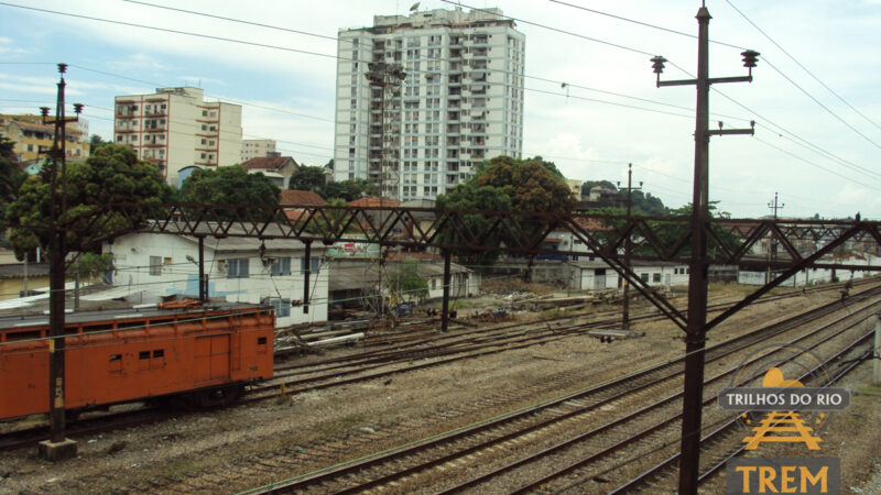 Pátio da estação Engenho Novo, Rio de Janeiro – RJ