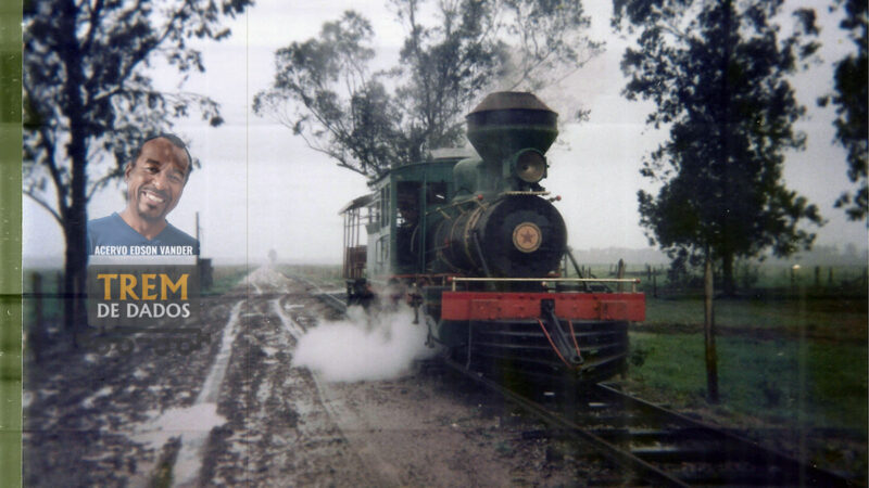 Locomotiva a vapor da Estrada de Ferro Mato Alto