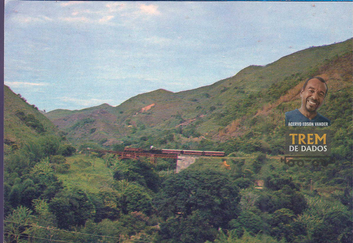 Trem no Viaduto Paulo de Frontin, Vera Cruz (Miguel Pereira)