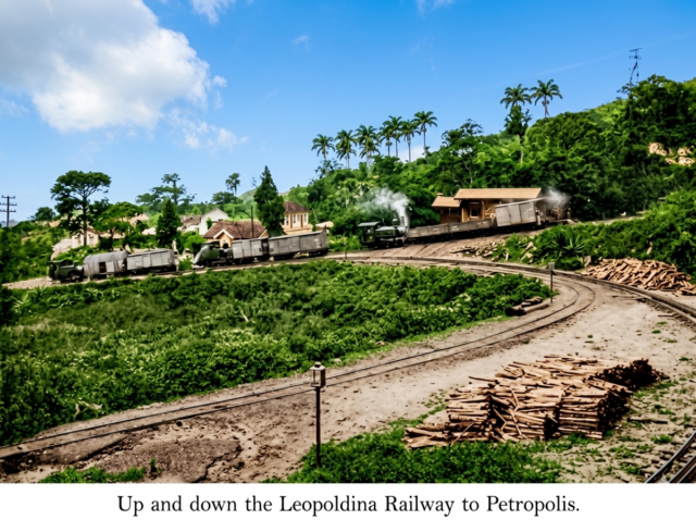 Estação Meio da Serra e desvio para a Fábrica Cometa