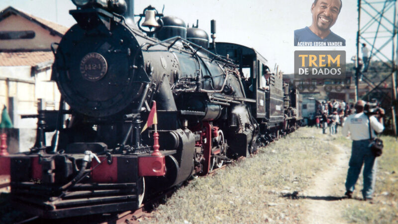 Trem Turístico da ABPF em Magé (1998)