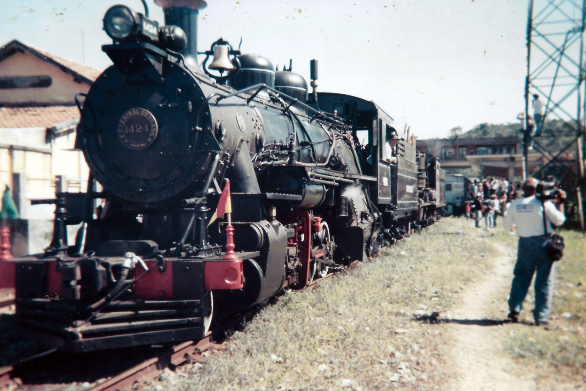 Trem Turístico da ABPF em Magé (1998)