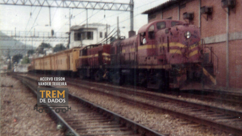 Locomotivas RS-3 e RS-1 no Engenho Novo