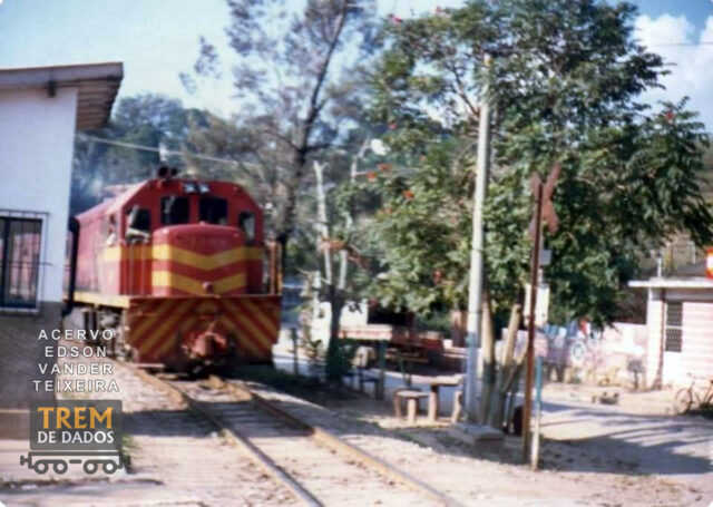 Trem da RFFSA em Barão de Javary (1988)