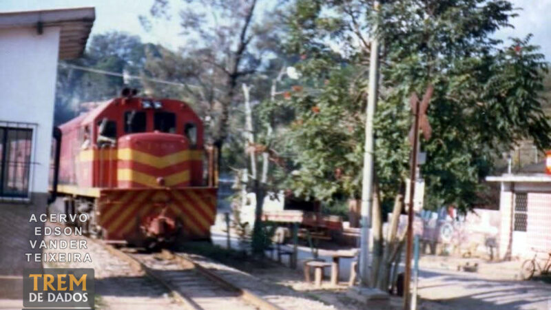 Trem da RFFSA em Barão de Javary (1988)