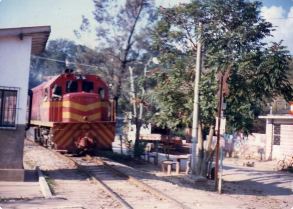 Trem da RFFSA em Barão de Javary (1988)