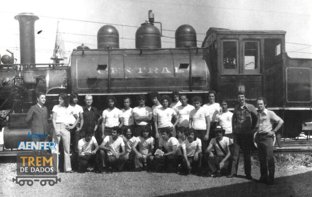 Visita de estudantes às oficinas do Engenho de Dentro (1970)