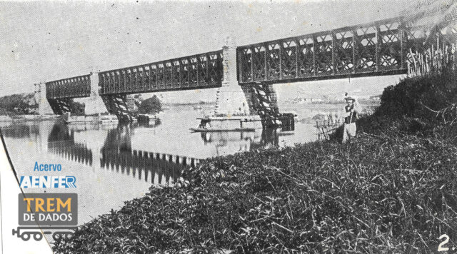 Ponte ferroviária em Cachoeira Paulista-SP (1913)
