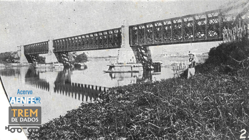 Ponte ferroviária em Cachoeira Paulista-SP (1913)