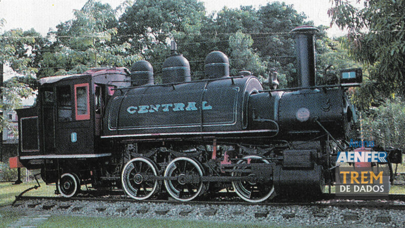 Locomotiva da EFCB no Museu do Engenho de Dentro