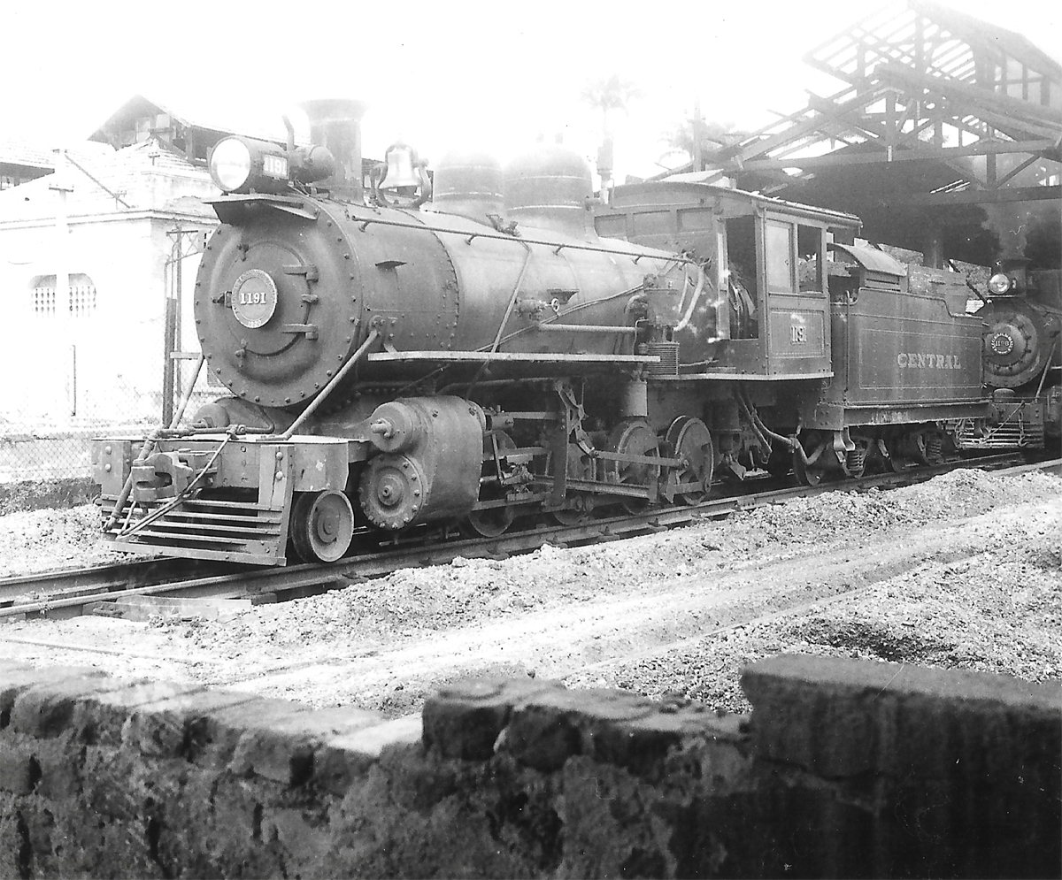 Locomotiva a vapor da EFCB (1972)
