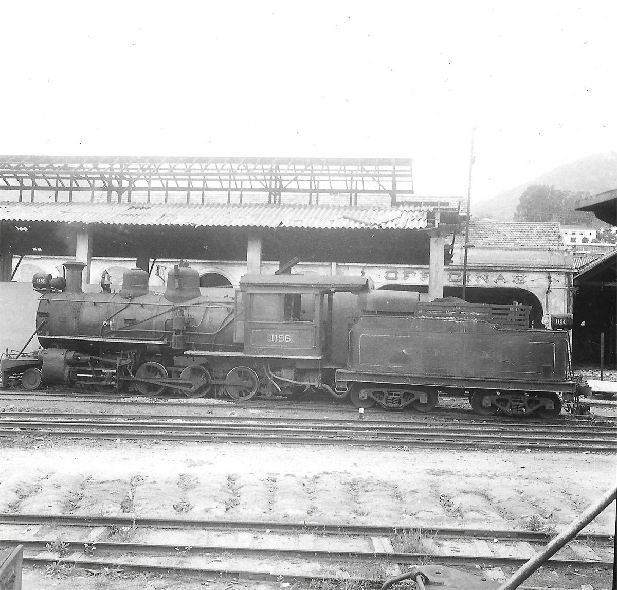 Locomotiva a vapor da EFCB (1972)