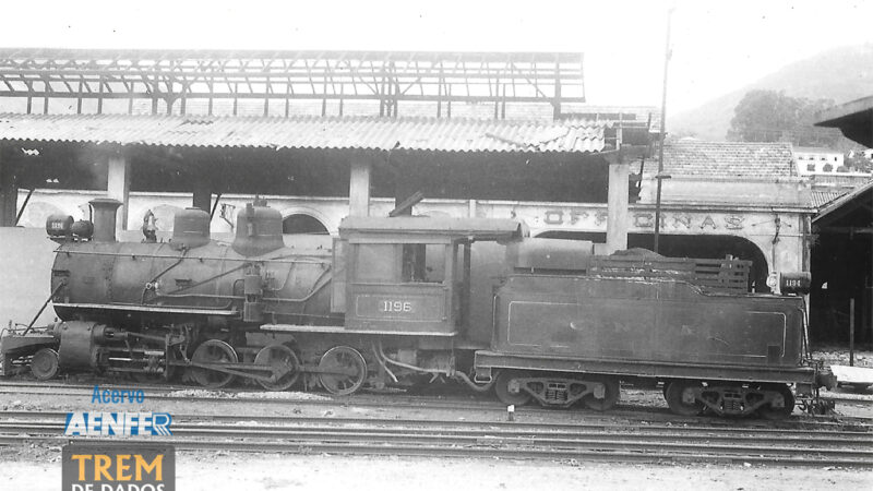 Locomotiva a vapor da EFCB (1972)