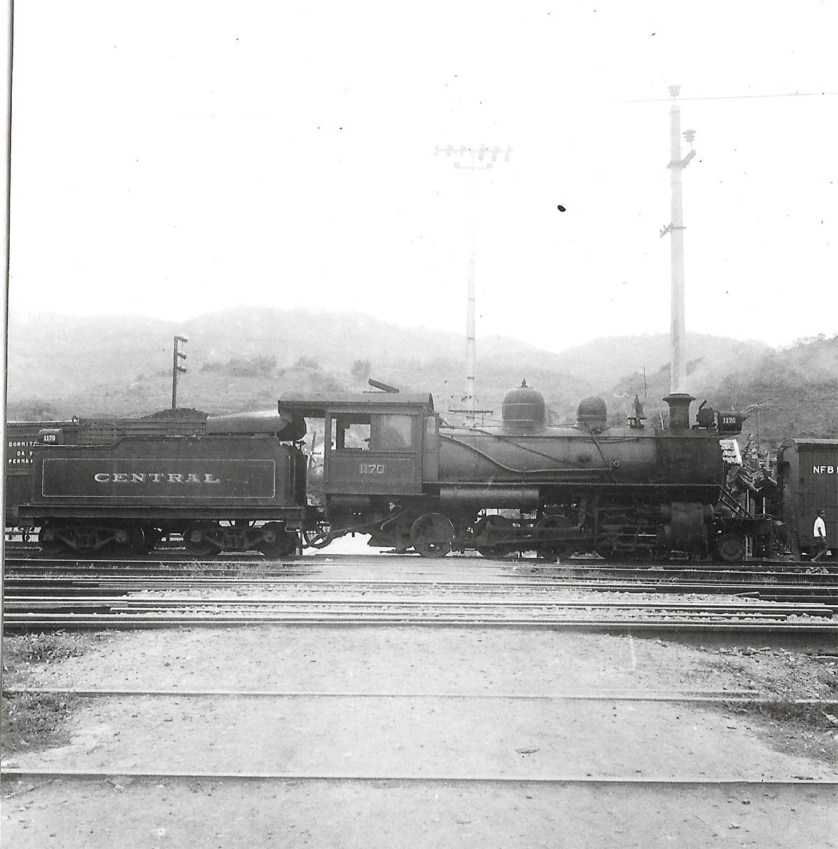 Locomotiva a vapor da EFCB (1972)