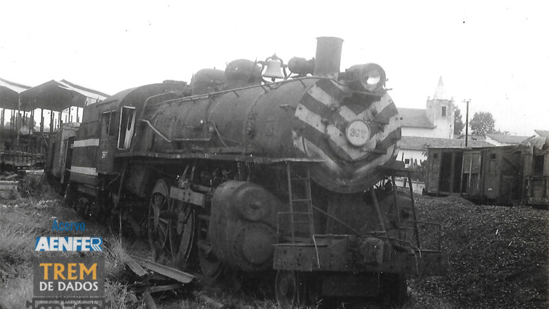 Locomotiva a vapor número 397 da EFCB (1972)
