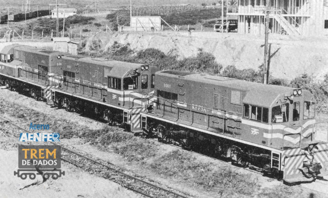Locomotivas da RFFSA na região Nordeste